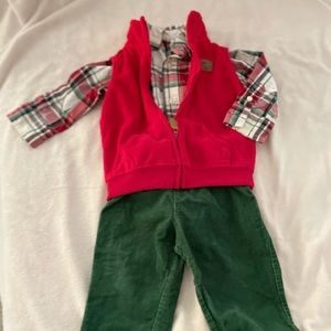 Holiday outfit 12-18mo